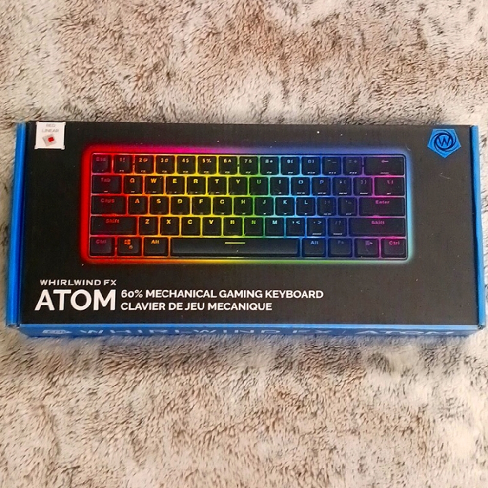 Whirlwind FX • ATOM• 60% mechanical gaming keyboard.Q